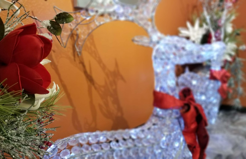 Holiday decor at Berlin Grande Hotel.
