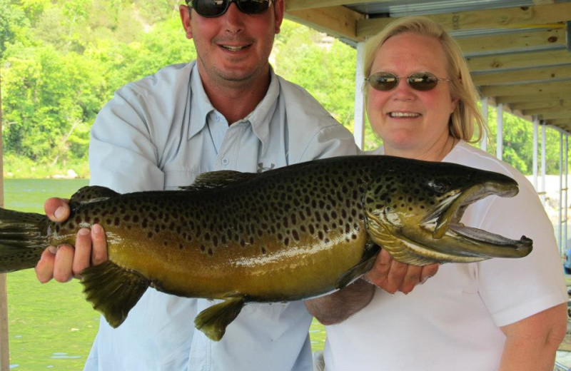 Fishing at Stetson's on the White