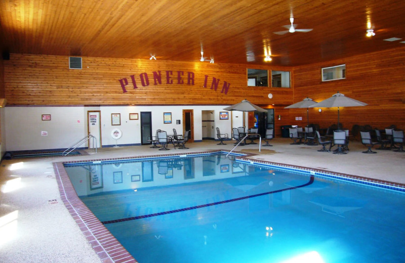 Indoor pool at Horseshoe Bay Resort.