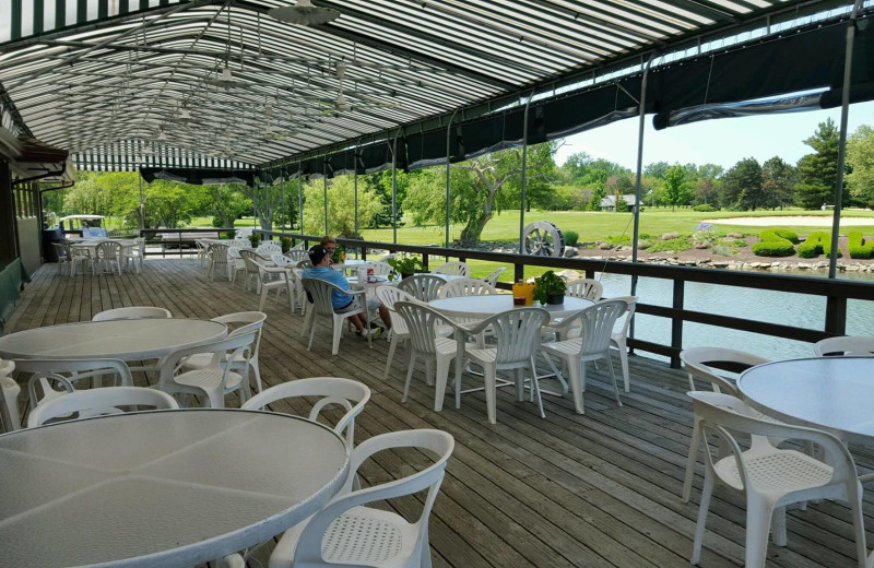 Patio at Sawmill Creek Resort.