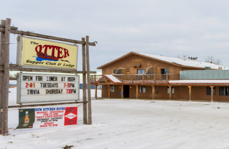 Exterior view of The Otter Lodge.