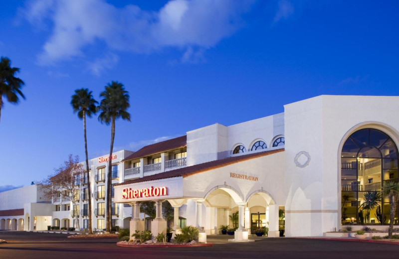 Exterior view of Sheraton Tucson Hotel & Suites.