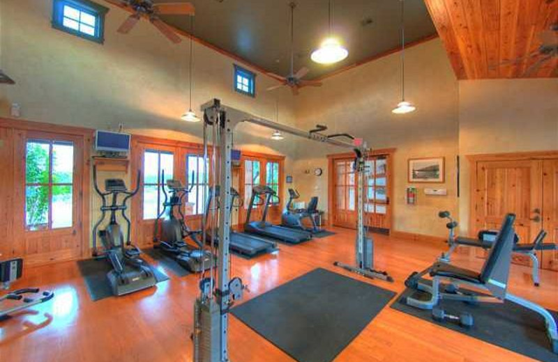 Fitness center at Lake Travis & Co.