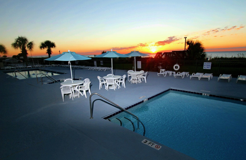 Pool at Tropical Seas Hotel.