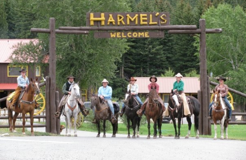 Group at Harmels Ranch Resort.