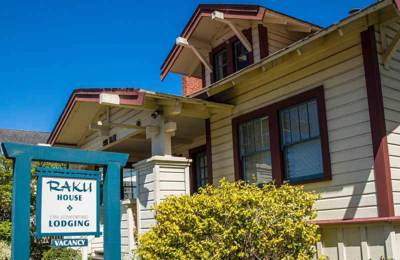 Cottage exterior at Alegria Oceanfront Inn & Cottages.