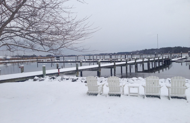 Winter at Osprey Point.