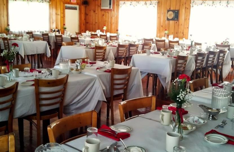 Dining room at Gavin's Irish Country Inn.