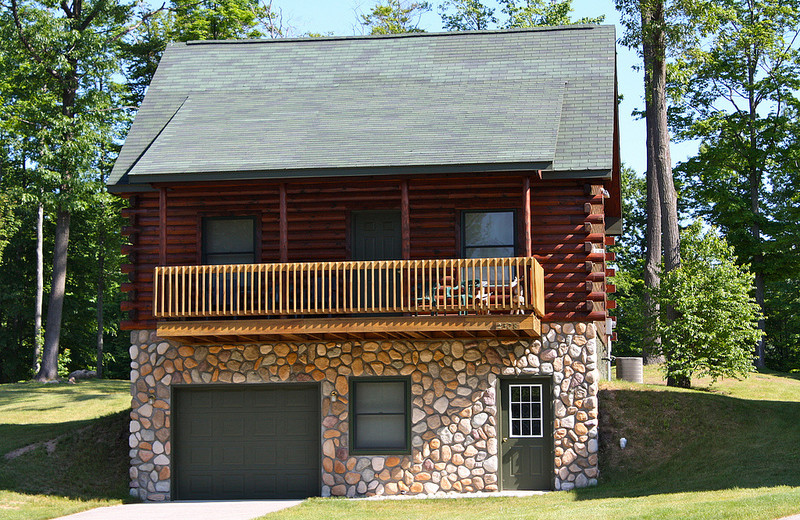 Cabin Exterior at Benjamin's Beaver Creek Resort 