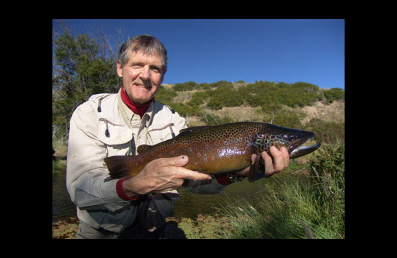 Fishing at Estancia de los Rios Lodge.