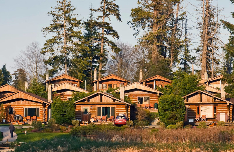 Exterior view of Crystal Cove Beach Resort.