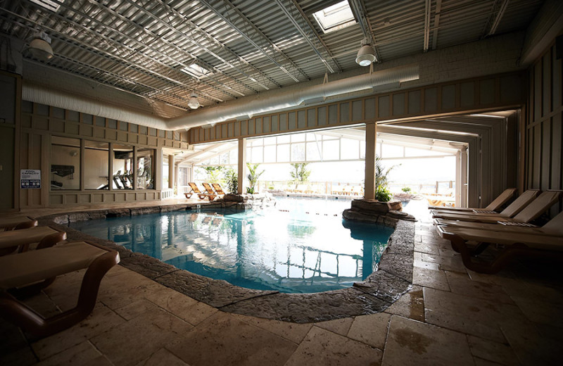 Indoor pool at Fourwinds Resort & Marina.