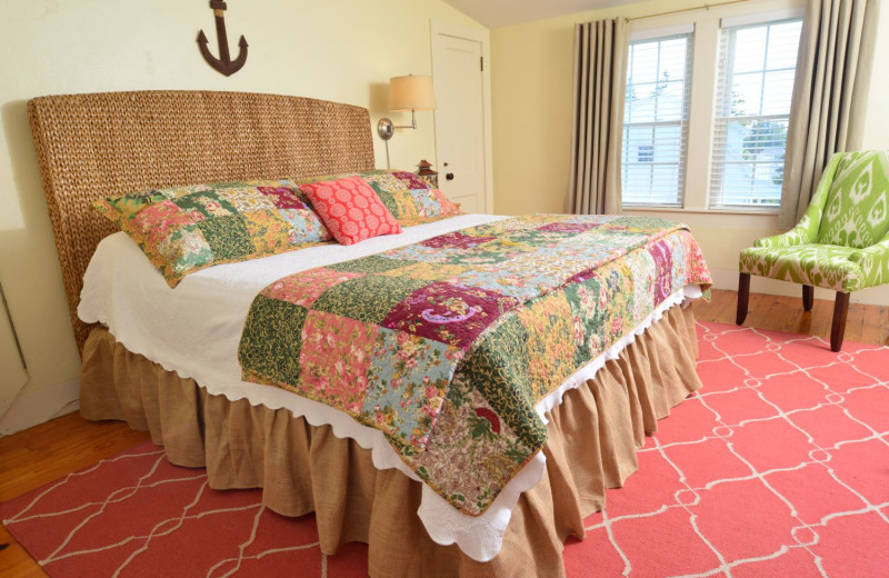 Guest room at Newagen Seaside Inn.