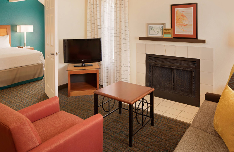 Guest room at Residence Inn by Marriott San Jose Campbell.