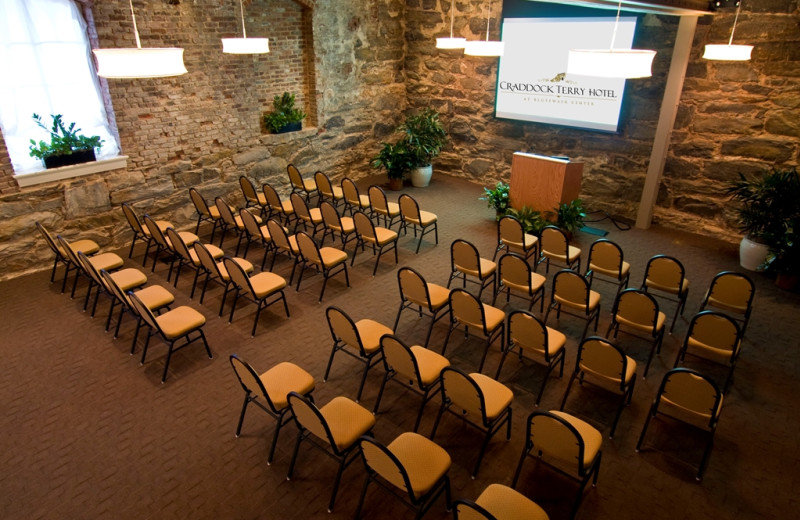 Meeting Space at the Craddock Terry Hotel