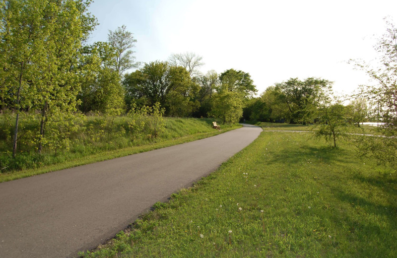 Trail at Canary Beach Resort.