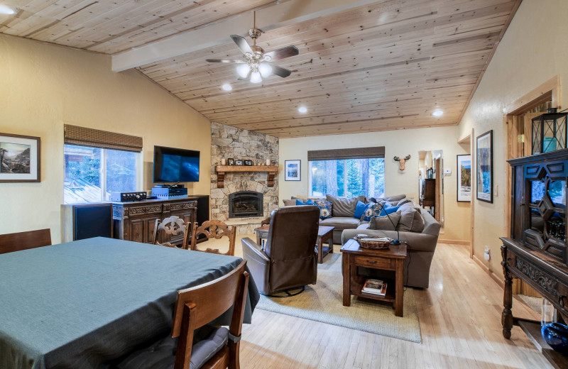 Rental interior at Donner Lake Realty.