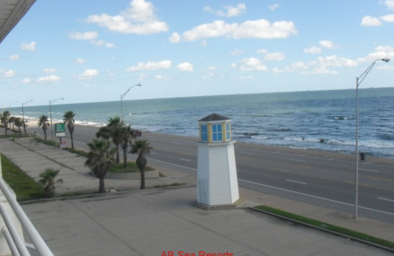 Resort view at A B Sea Resorts.