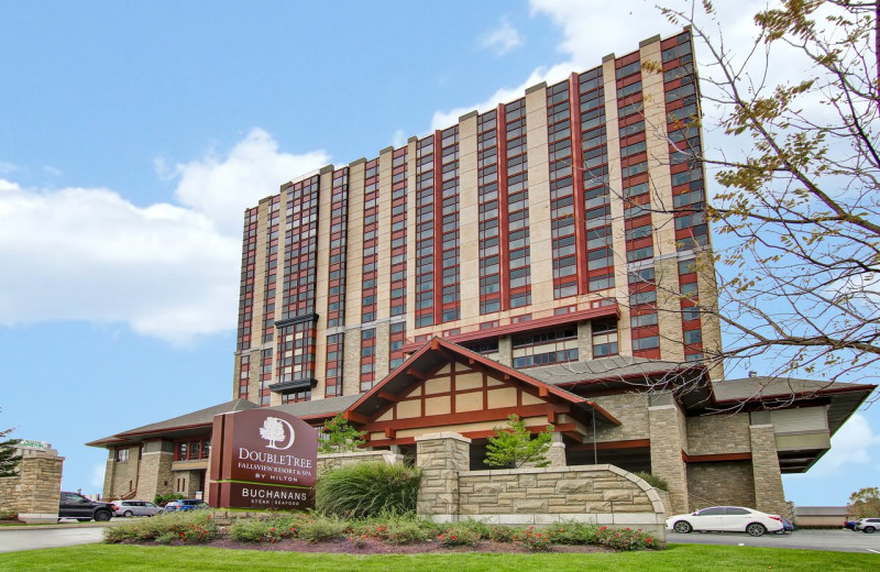 Exterior view of DoubleTree Fallsview Resort & Spa by Hilton - Niagara Falls.