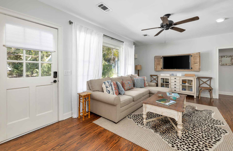 Living room at Real Escapes Properties - Landfall Cottage.