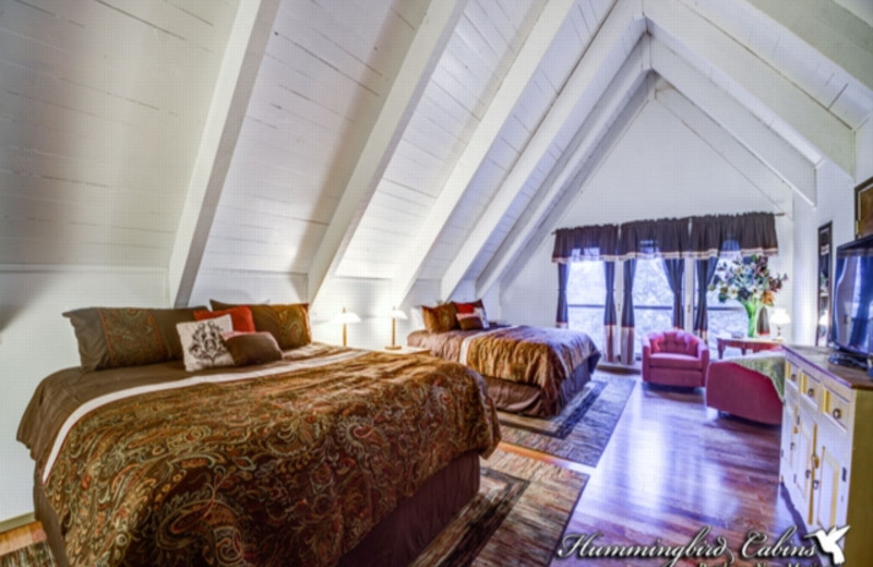 Master Suite at Hummingbird Cabins - Holly House Vacation Rental