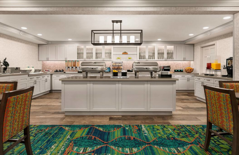 Breakfast at Homewood Suites by Hilton Ft. Myers.