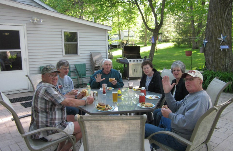 Family at Mallard Bay Resort.