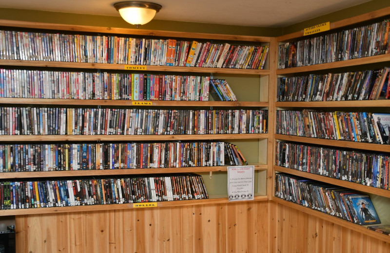 DVDs at Murphy's Resort.