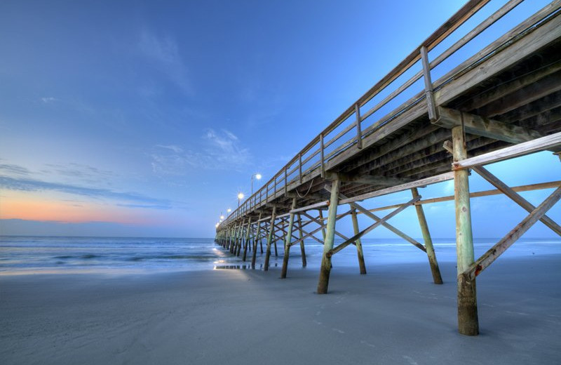 Beach at The Sunset Inn.