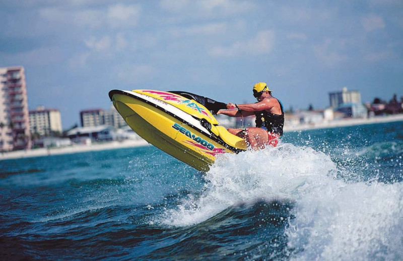 Jet ski at Boca Ciega Resort.