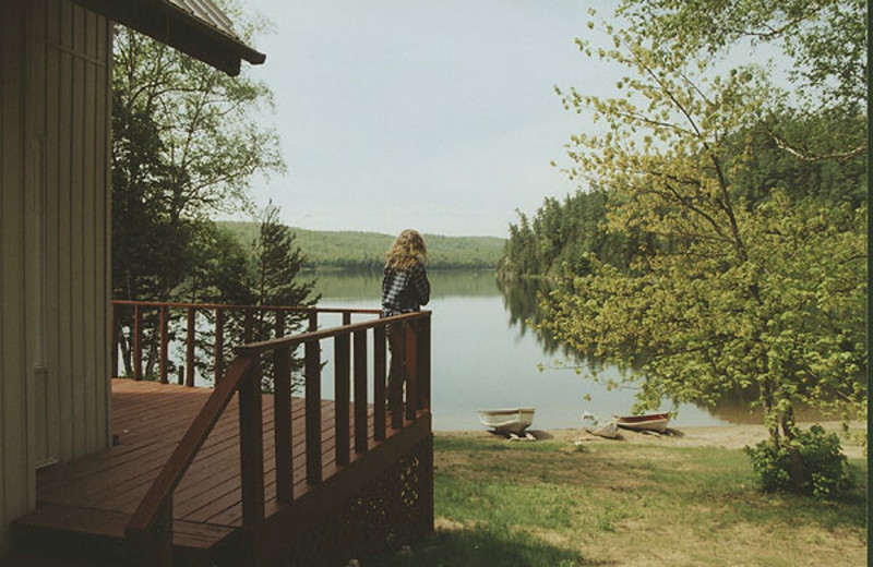 View of the Lake at Carpenter Lake Cabins