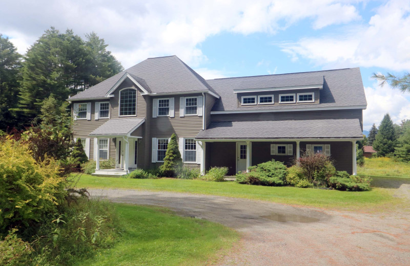 Rental exterior at Stowe Country Homes.