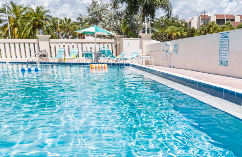 Outdoor pool at Island House Beach Resort.