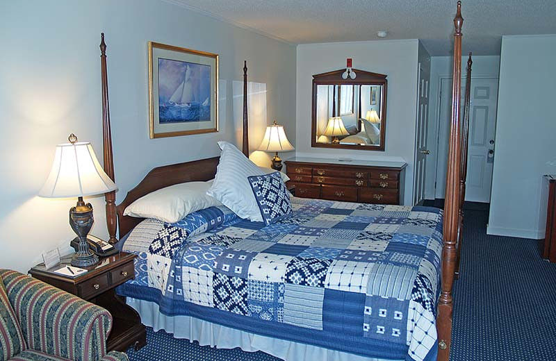 Guest room at Cod Cove Inn.