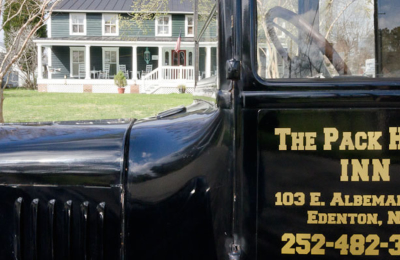 Exterior view of The Pack House Inn.