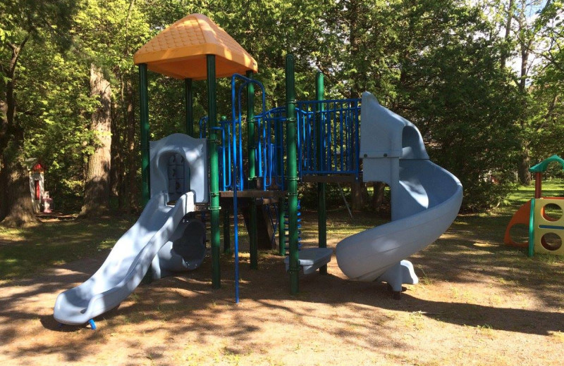 Playground at Balsam Resort.

