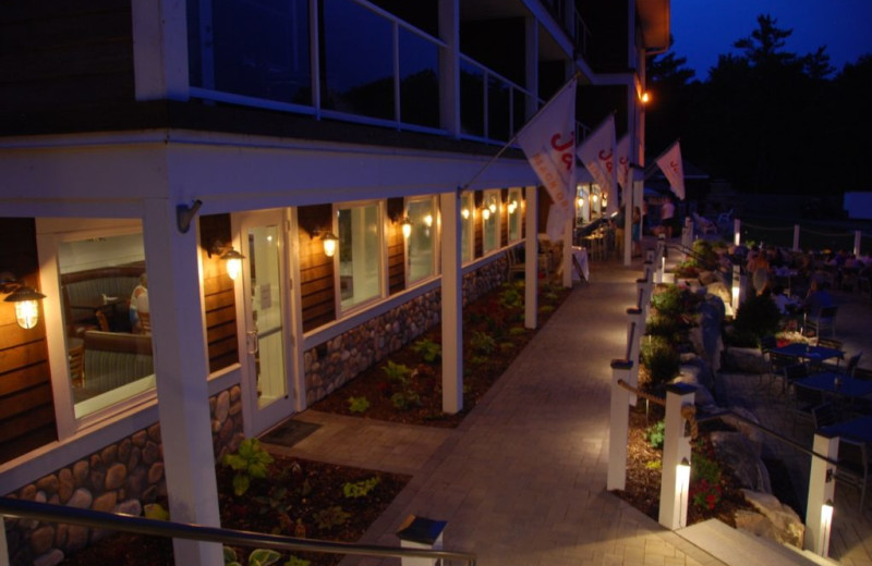 Exterior view of Quarterdeck Resort.