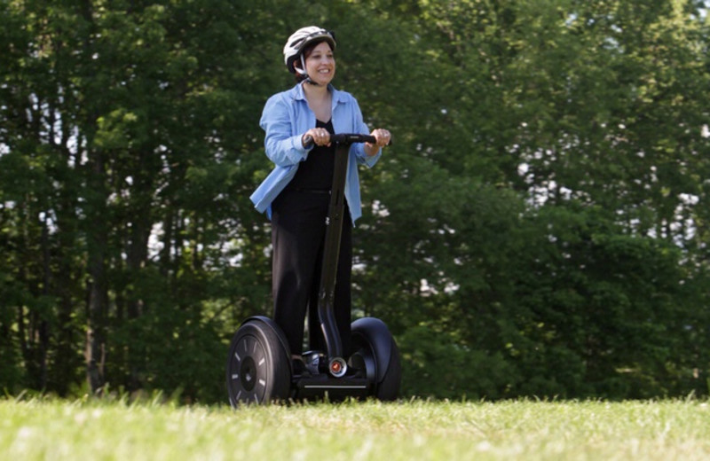 Segways at Stonewall Resort.