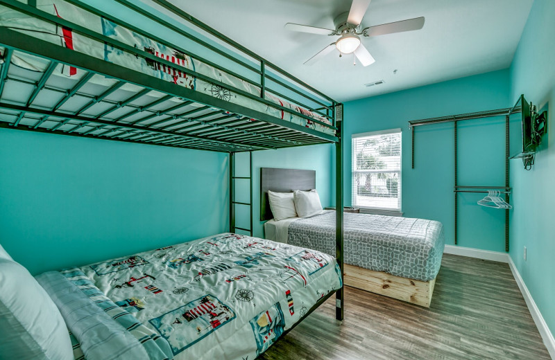 Guest bedroom at Together Resorts.