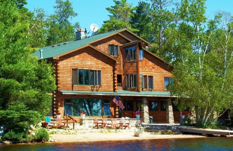 Exterior photo of Elbow Lake Lodge.