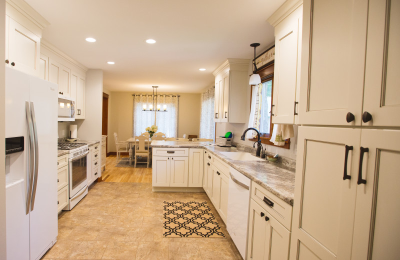 Cottage kitchen at Mission Springs Resort.