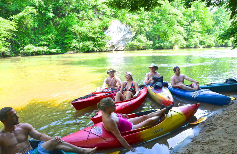 Kayaking at Singletree Gun & Plough.