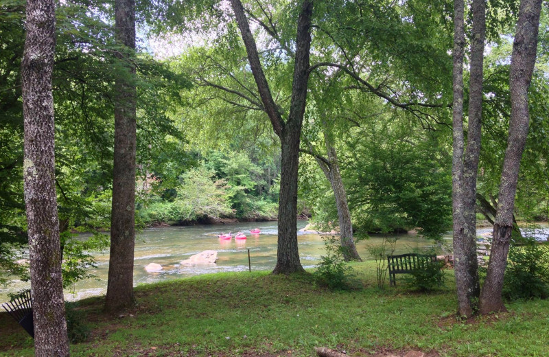 River view at Cabin Rentals of Georgia.