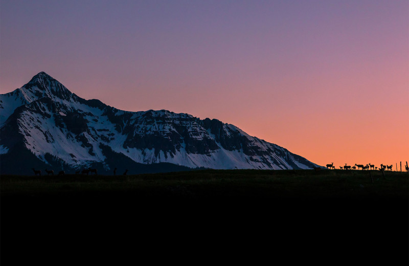 Mountains at Accommodations in Telluride.