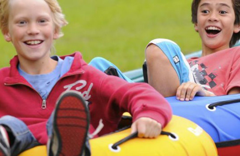 Blue Lightning tubing at Fernwood Resort.