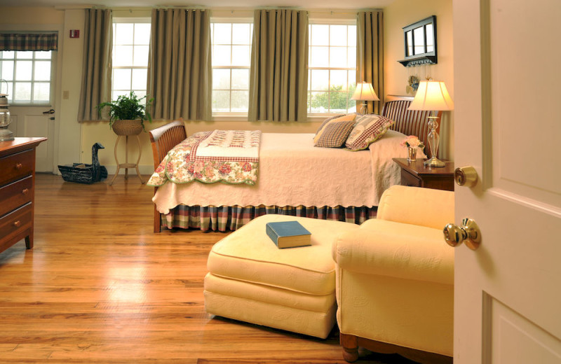 Guest room at Newagen Seaside Inn.