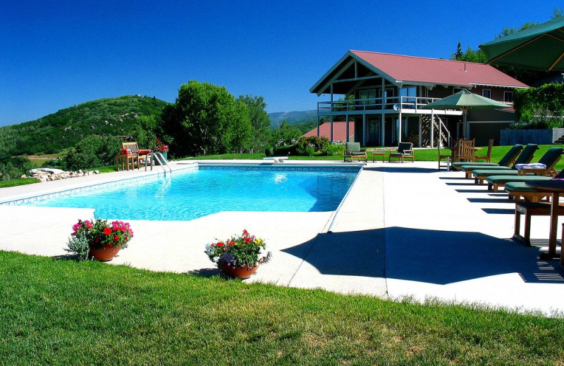 Outdoor pool at The Bella Vista Estate.