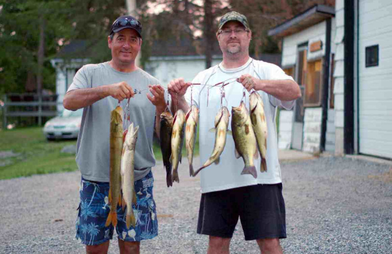 Fishing at Deluxe Camp.