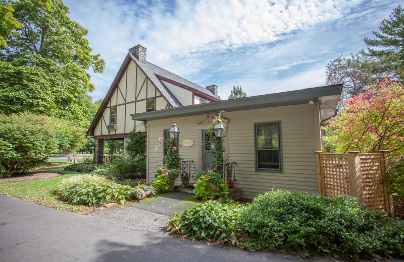 Cottage exterior at Interlaken Resort & Conference Center.