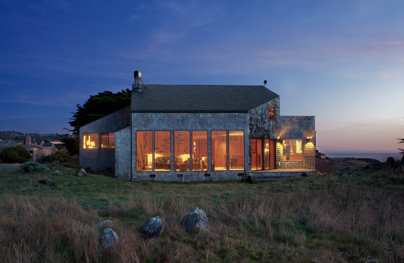 Rental exterior at Sea Ranch Rentals.